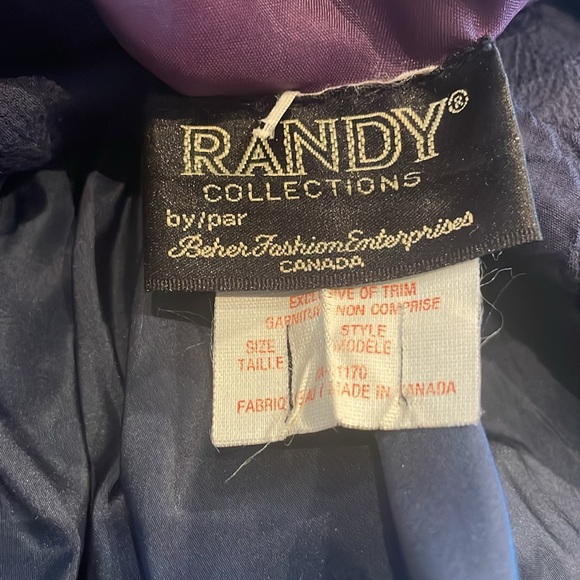 Vintage Randy Collections Navy Blue Dress - Picture 9 of 10